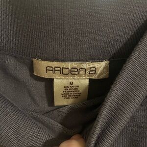 Arden B Charcoal Knit Sweater